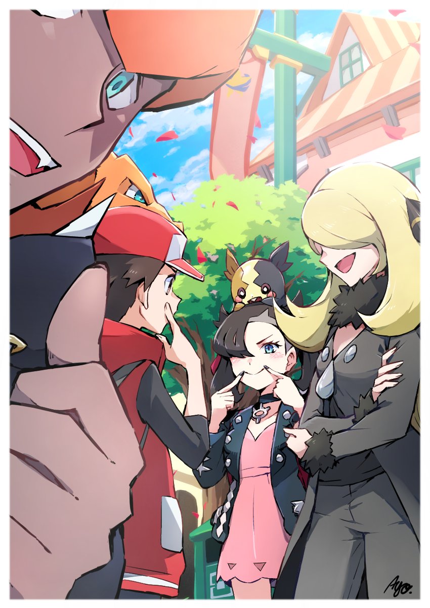 تويتر あよ على تويتر キバナさん シロナさん レッドさん マリィちゃんで予想してみました 新機能楽しみです トレーナーズサロンアート T Co 14krrzjt21