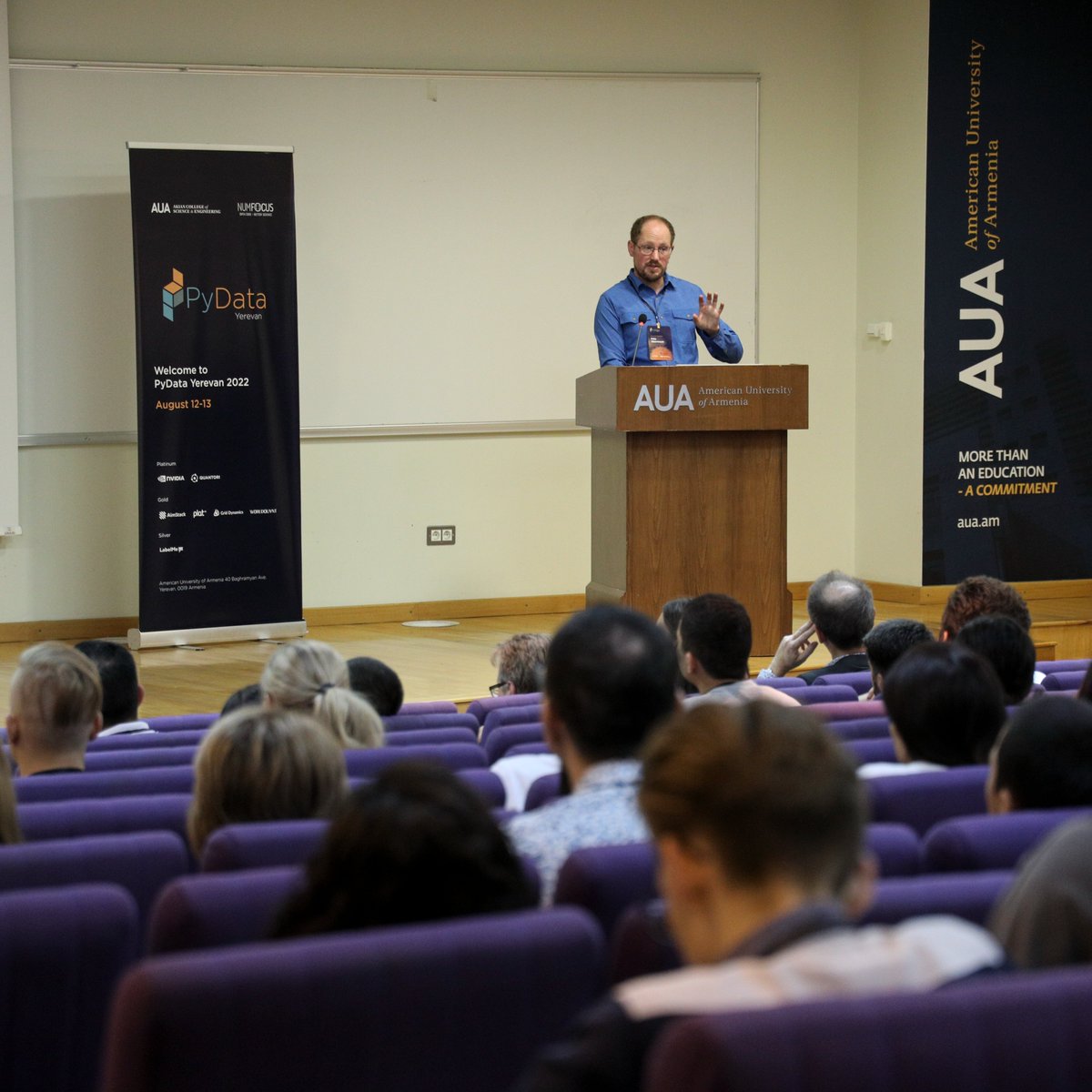 AUAtweets's tweet image. 🟠 Friday buzz at #AUA, as it&apos;s the 1st day of @pydata_yerevan! #Tech enthusiasts, stay tuned!

#PyDataGlobal #conference #PyDataYVN