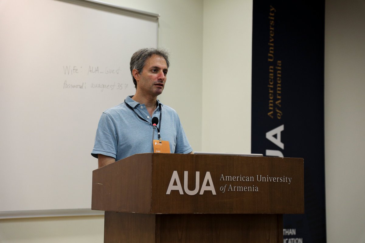 AUAtweets's tweet image. 🟠 Friday buzz at #AUA, as it&apos;s the 1st day of @pydata_yerevan! #Tech enthusiasts, stay tuned!

#PyDataGlobal #conference #PyDataYVN