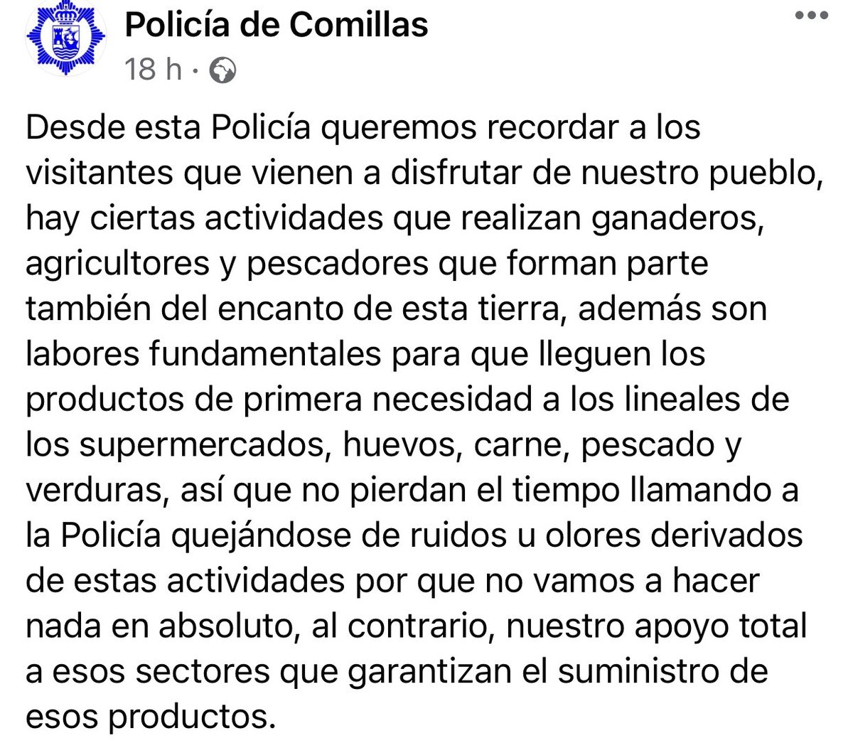 j💢 (@lpordos_) on Twitter photo Enhorabuena a la policía municipal de Comillas por esta decisión: Enhorabuena a la policía municipal de Comillas por esta decisión: