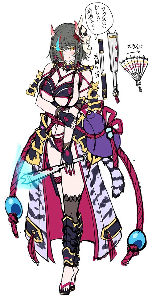 冬月くるりは対魔忍RPGにて2019年11月30日にガチャ実装されたキャラです✨
👹簡易プロフ👹
魔界の鬼族と人間の間に産まれたハーフで、若くして高い知力と魔力、カリスマ性を持ち、
同じ魔族ハーフの軍勢を率いています。敵対する相手に容赦せず、苦しませ辱めてから殺すサディストと噂されています。 