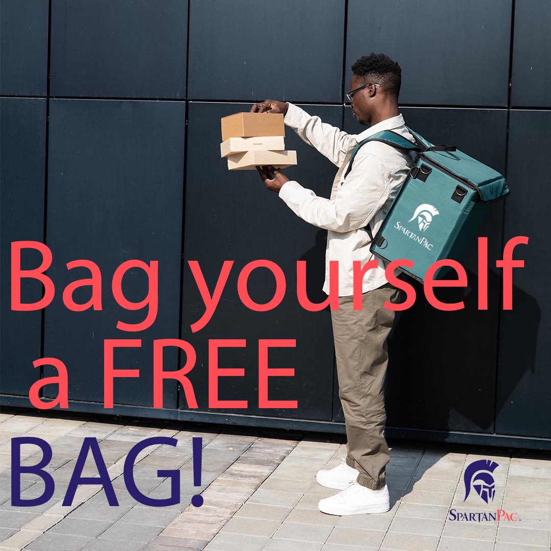 Work bag getting a bit tatty?
Want a FREE bag? Of course you do!

All you have to do is:
Retweet this post.
Follow us on Twitter.
Tag a friend AND tell us what bag you would like.

#spartanpac #sale #gigeconomy #gigjobs #gigwork 
Drawn 5pm 19.08.22
