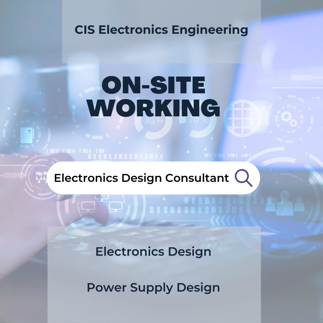 CIS2003's tweet image. We&apos;re looking for an #ElectronicsDesign Consultant to join a 6+ months project with a company in Finland. #OnsiteWork contact Aleksandra Wisna on aleksandraw@cis-ee.com for more details.