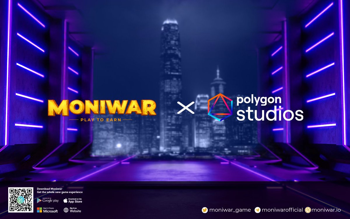 moniwar_game's tweet photo. 🥳 We are proud to be in collaboration with the powerful @PolygonStudios 

The mythical world where you can PVP through the unique puzzle mechanism is waiting for you. Welcome @0xPolygon community!

🎮Play now on multi-platform: https://t.co/uBu6ivJqdu  
🌐https://t.co/DRNoqa1Iyt https://t.co/znFNdb7YjV