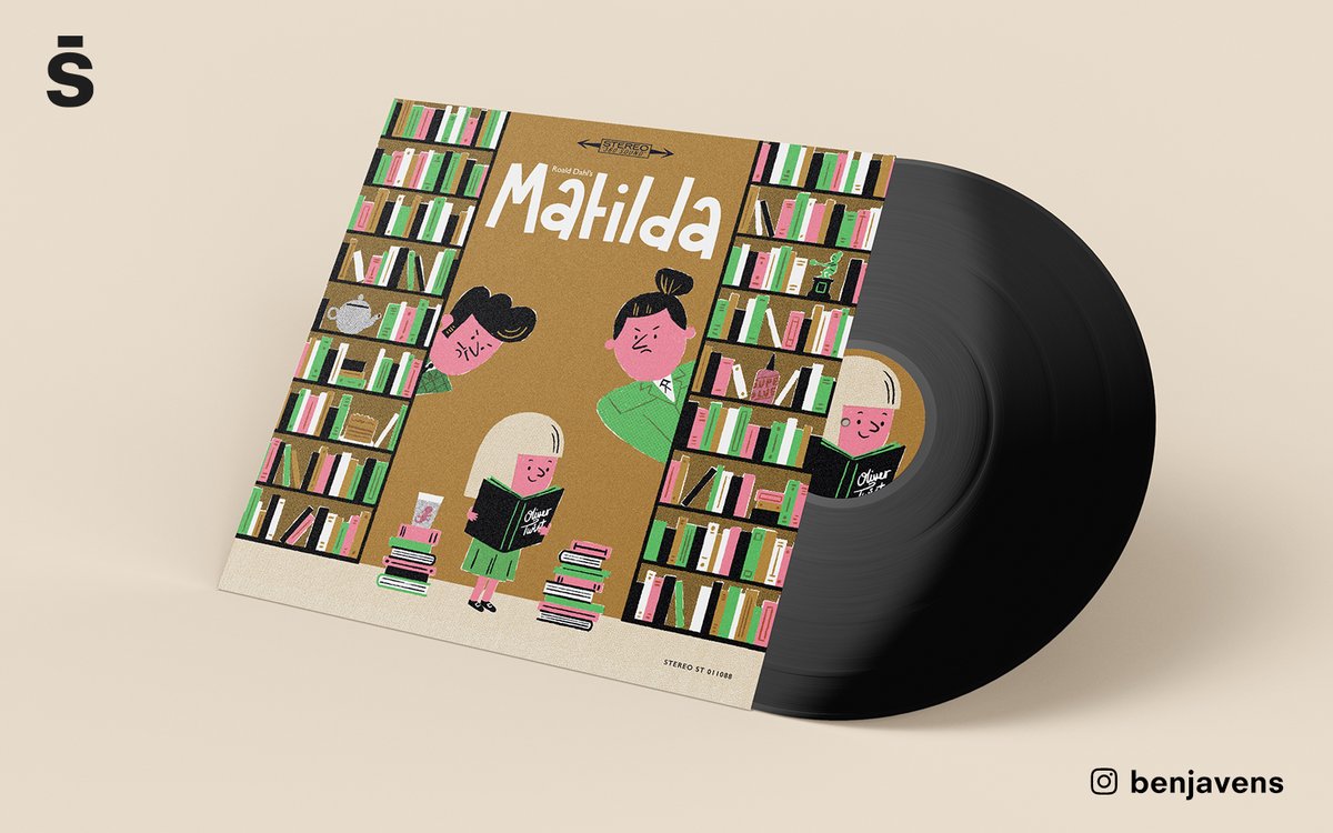 substrakt's tweet photo. Matilda, by Ben Javens.
Matilda was the perfect choice for Ben, a fan of the book having read it to his children several times as well as taking them to see the show in London last year π
#MakeArtNotMerch https://t.co/PHqSrXNqTx