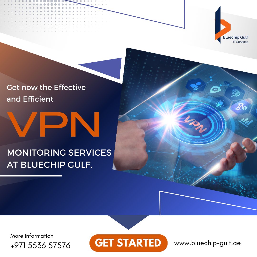 bluechip_gulf's tweet image. With the help of Bluechip Gulf get the best VPN monitoring services. Contact us NOW. 

Feel Free To Contact Us:
📱 +971 55 626 0687
📧 enquiry@bluechipgulf.com
🌐bluechip-gulf.ae

#bluechipgulf #vpnserver #vmware #proxy #cybercrime #cybersecurity #gyrotech #tech #techie