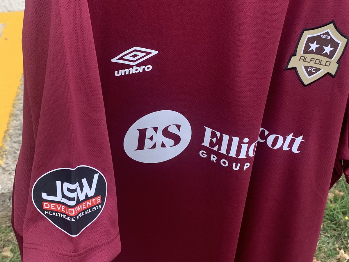 Alfold_FC's tweet photo. We would like to thank @ElliotScott_Grp for being our main shirt sponsor of our 1st team Shirts for the next two seasons. Also like to thank @EnjoyTravelUK and JSW Development for being our sleeve sponsors. https://t.co/nXJeLoKQuA