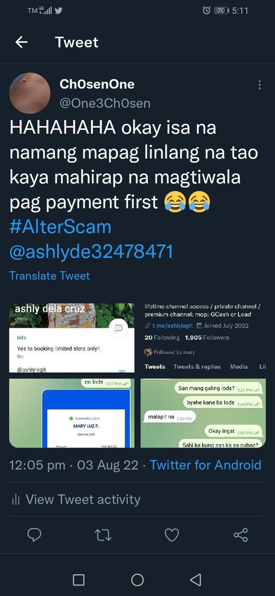 One3Ch0sen's tweet photo. @ashlyde32478471 Bat ako may kulang wala lahat nakuha hahahaha 😂 https://t.co/IxjTD4i1tt