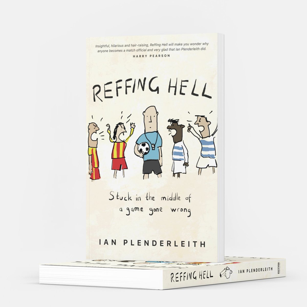 📚🎉⚽️ COMPETITION TIME!!! ⚽️🎉 📚

Follow &amp; RT for the chance to win a signed copy of the brilliant new book, Reffing Hell, by @PlenderleithIan with illustrations from the ace <a href="/Urban_Country/">Tim Bradford</a>.

"Insightful, hilarious and hair-raising" <a href="/camsell59/">Harry Pearson</a> 

(comp ends Sunday at midnight)