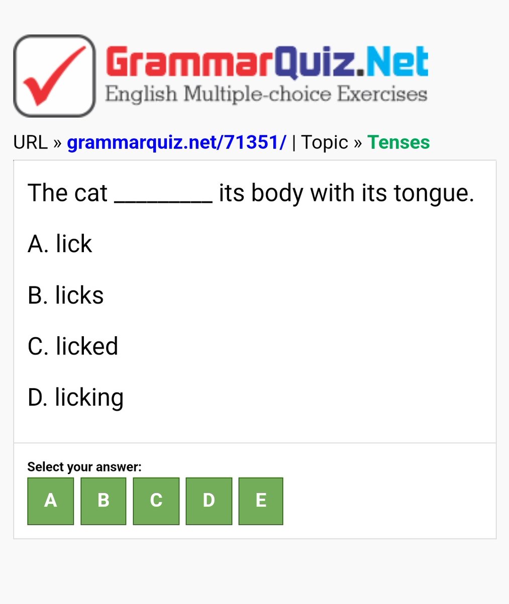 What is the correct answer? grammarquiz.net/71351/ #grammartest #grammarexercise #englishgrammar #englishgrammartest #englishgrammarquiz #englishgrammarexercise #englishclub #quizoftheday #englishcourse #englishlanguage #easyenglish #toefl #toeic #ielts