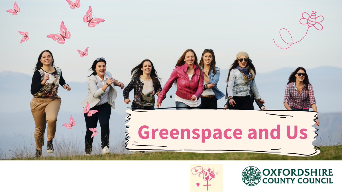 1/2 Mental wellbeing & green space.  Greenspace & Us has worked with teenage girls in East Oxford to find out what will improve their use of green spaces for health and wellbeing, in a way that is equitable & sustainable. #DPH175 @ADPHUK @NaturalEngland @Fig_Oxford