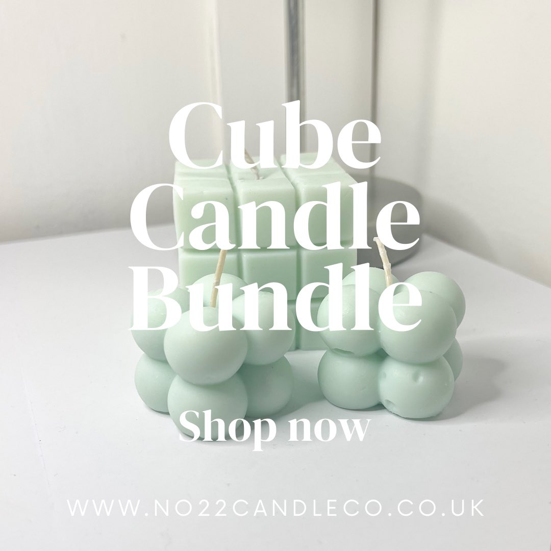 no22candleco's tweet photo. Grab the cube candle bundle right now only at our website https://t.co/xoFfRuNUxh free shipping uk only! 😉 https://t.co/Gy55EIUEMV