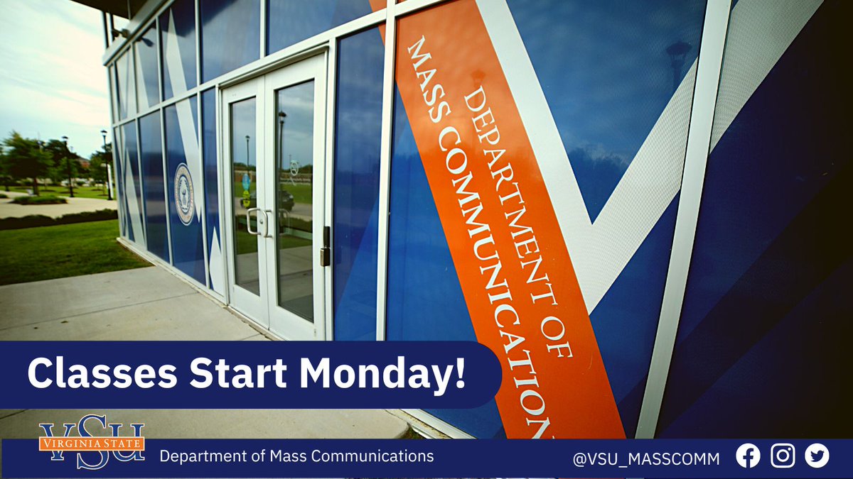 VSU_MassComm's tweet photo. We can't wait to get started! #HailState #GreaterHappensHere @VSU_1882 https://t.co/jTjZMAATxs