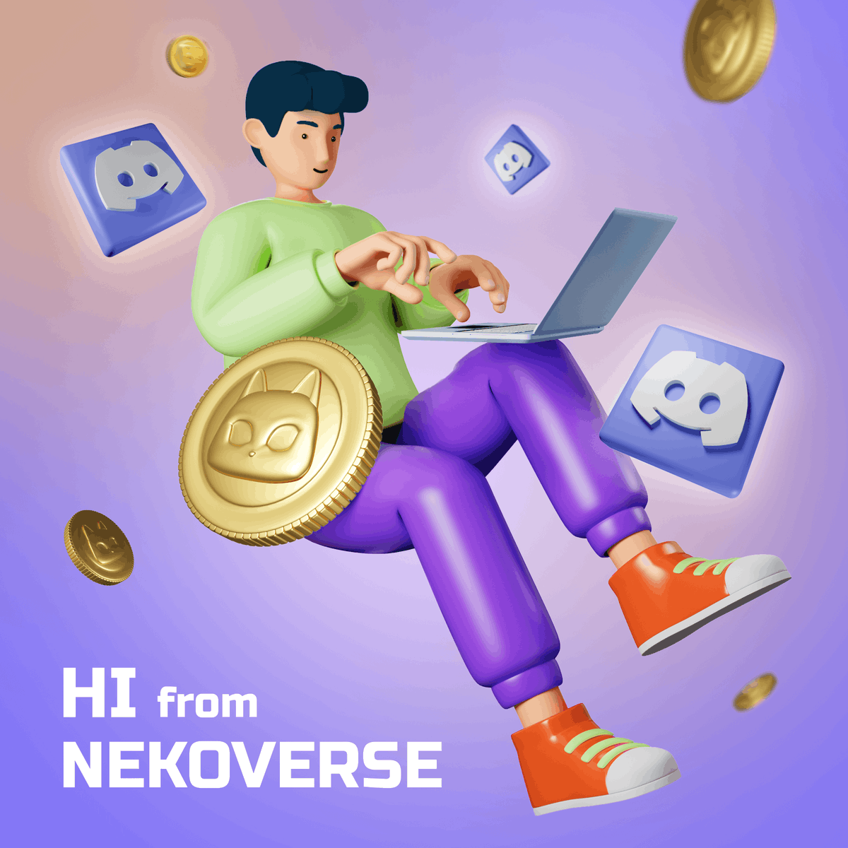 accel3_gaming's tweet photo. A new quest - Hi from Nekoverse, has been added to our Discord. This is the opportunity to stack some Neko Coin before the next patch update. 🪙

You're gonna need those shiny coins for the game real soon 😉
#Nekoverse #GameFi‌ #P2E #Web3 #Metaverse #SolanaNFT https://t.co/raSB92LGiN