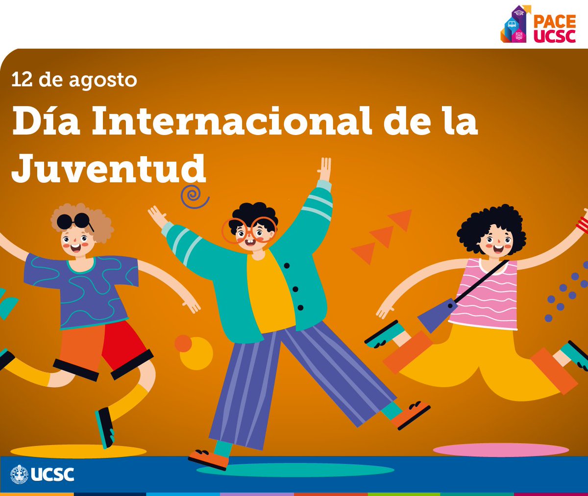 paceucsc's tweet image. Promovida por la ONU desde 1999, busca incentivar la participación de las y los jóvenes en diversos ámbitos de la sociedad, para lograr solucionar los desafíos a los que la juventud se enfrenta cada día.

Saludamos a las y los jóvenes en su día