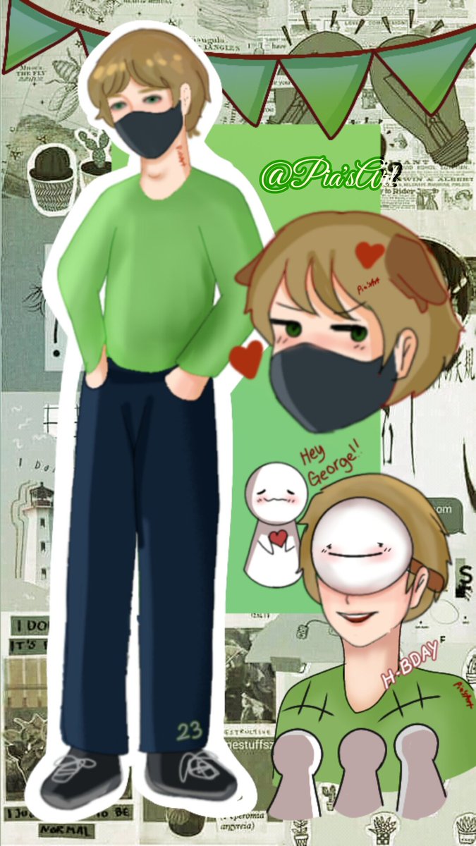 CutiePia6's tweet photo. 🎍🍡🎂HAPPY BIRTHDAY GREEN BOI!! 🎍🍡🎂 ART FOR U LUV
#dreamsmpfanart 
#dreamsmp https://t.co/qRDNHUUx8L