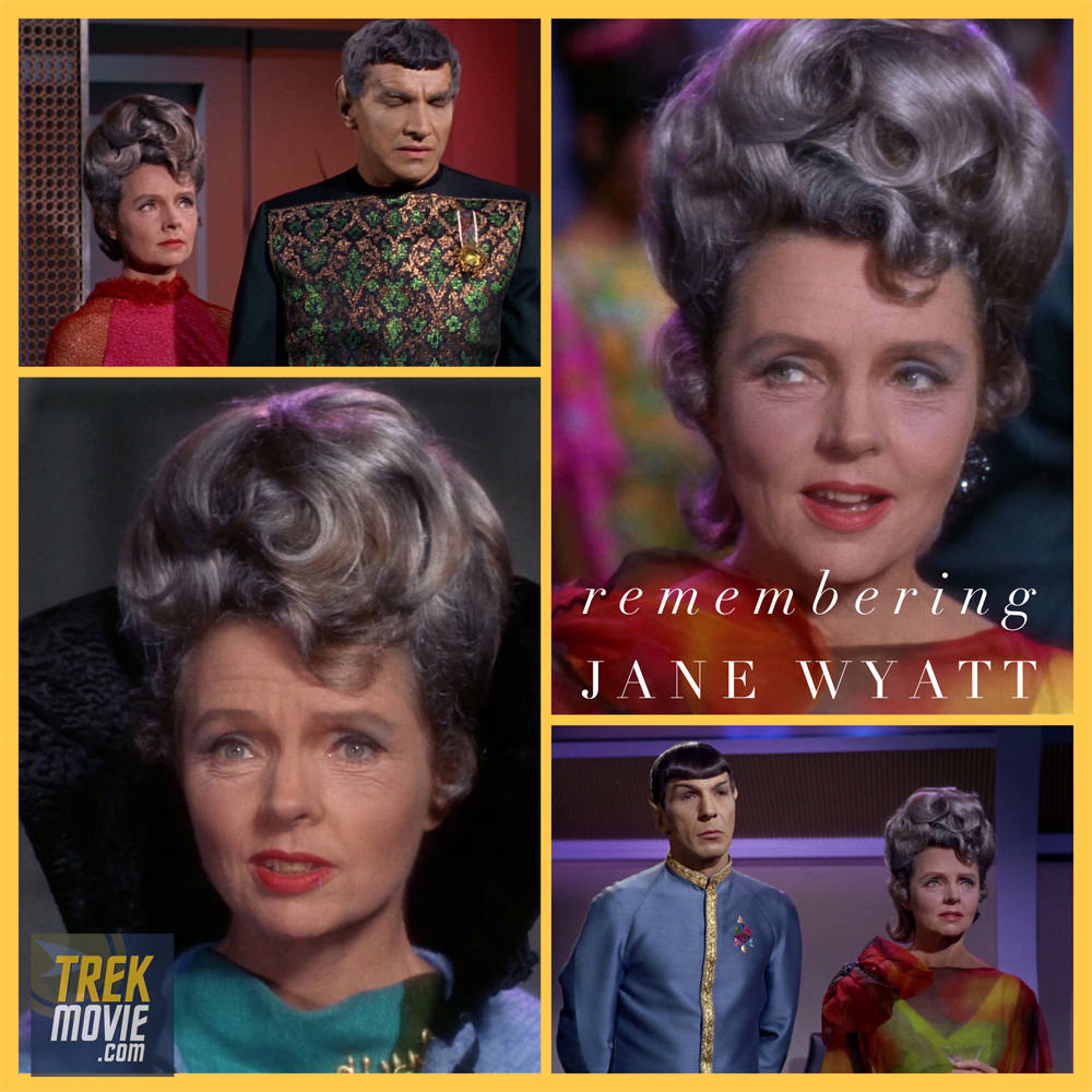 On her birthday, remembering Jane Wyatt, who played Spock's mother Amanda on the original #StarTrek and in Star Trek IV: The Voyage Home.
#StarTrekTOS #FatherKnowsBest