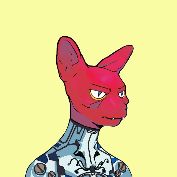 That_4realguy's tweet image. Catching up on "the  2,083  collection @SphynxLabs $BRC and #Cro Scions #NFTs to grab for yourself different
combination of colors, materials, and finishes

-Access to dual staking pools
-live $BRISE BRIDGE
-Mint price: 800 #CRO 
All available on @Sphynxlabs for you

#SphynxLabs