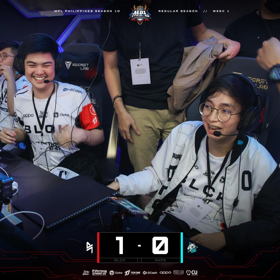 BLACKLISTINTL's tweet photo. Strong start, let's keep it going. On to Game 2!

#ReclaimTheCrown | #MPLPH #BreakTheCode https://t.co/jatRI7VXWG