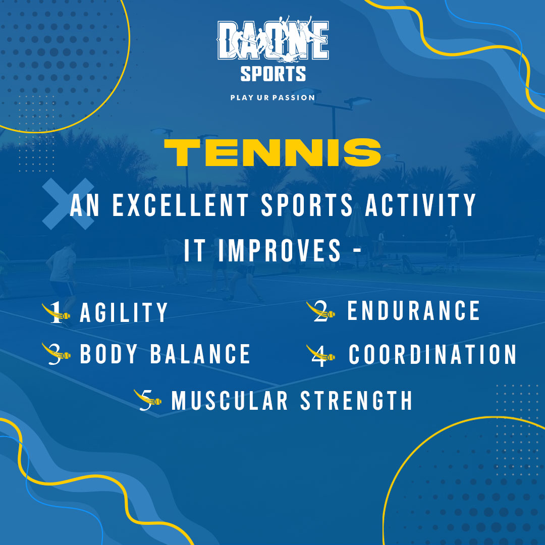 daonesports's tweet photo. Tennis is a wonderful sport for young athletes, and it offers a number of benefits. Here are the reasons why your child should play tennis, ranging from the low danger of injury to the high possibility of having a wonderful time.
.
#daone #daonesports #shikhardhawan https://t.co/2tUJqOdKzH
