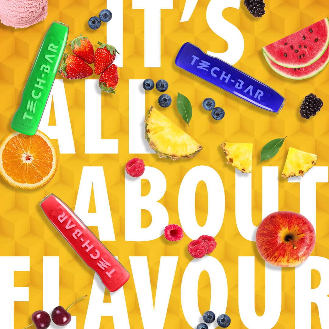 _TechBar's tweet photo. You heard it here folks! 📢

Tech-Bar is arguably THE best disposable vape on the market because we don't skimp on taste.

Each one uses only natural flavourings so each puff is as satisfying as you expect.

#flavour #longlasting #budgetfriendly #innovation #sciencefacts https://t.co/2S1fQoLKvs