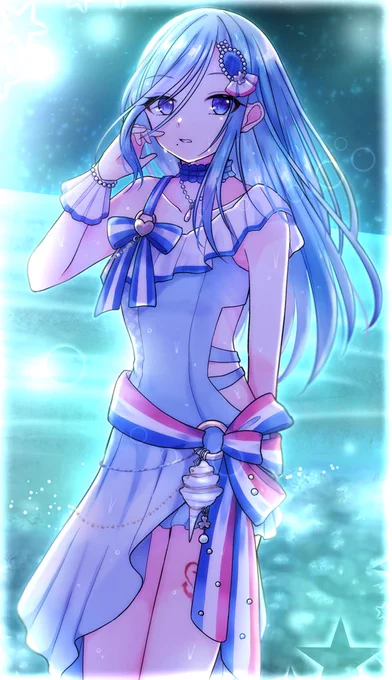 #prsk_FA 水着 雫さん 