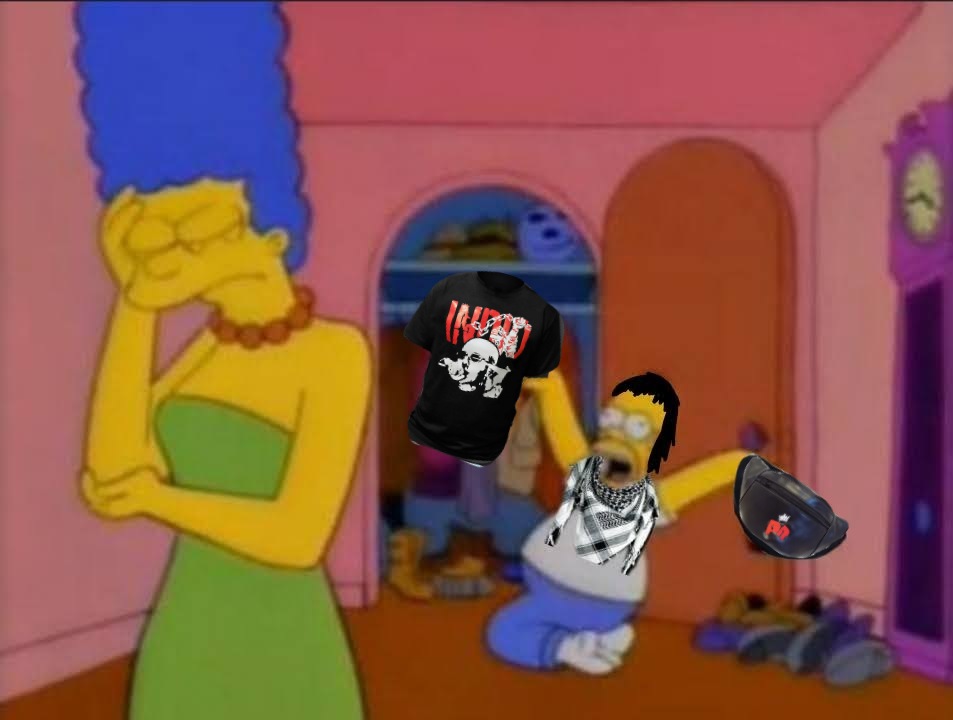 Viole_rnr's tweet photo. Marge, me voy a ver a Los Fundamentalistas. ¿Donde están mis cosas del Indio y Los Redondos? https://t.co/OLd50m5JMR