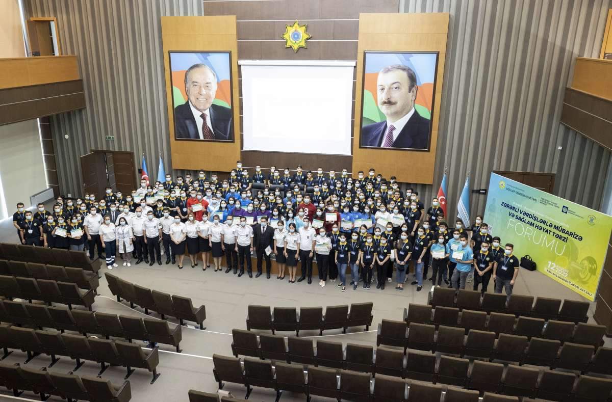 AzGomruk's tweet photo. 12 avqust "Beynəlxalq Gənclər Günü” münasibətilə “Zərərli vərdişlərlə mübarizə və sağlam həyat tərzi” mövzusunda Forum keçirilib. 

Ətraflı: https://t.co/PU6gI8UXPY https://t.co/Tw8Y6cfvNZ