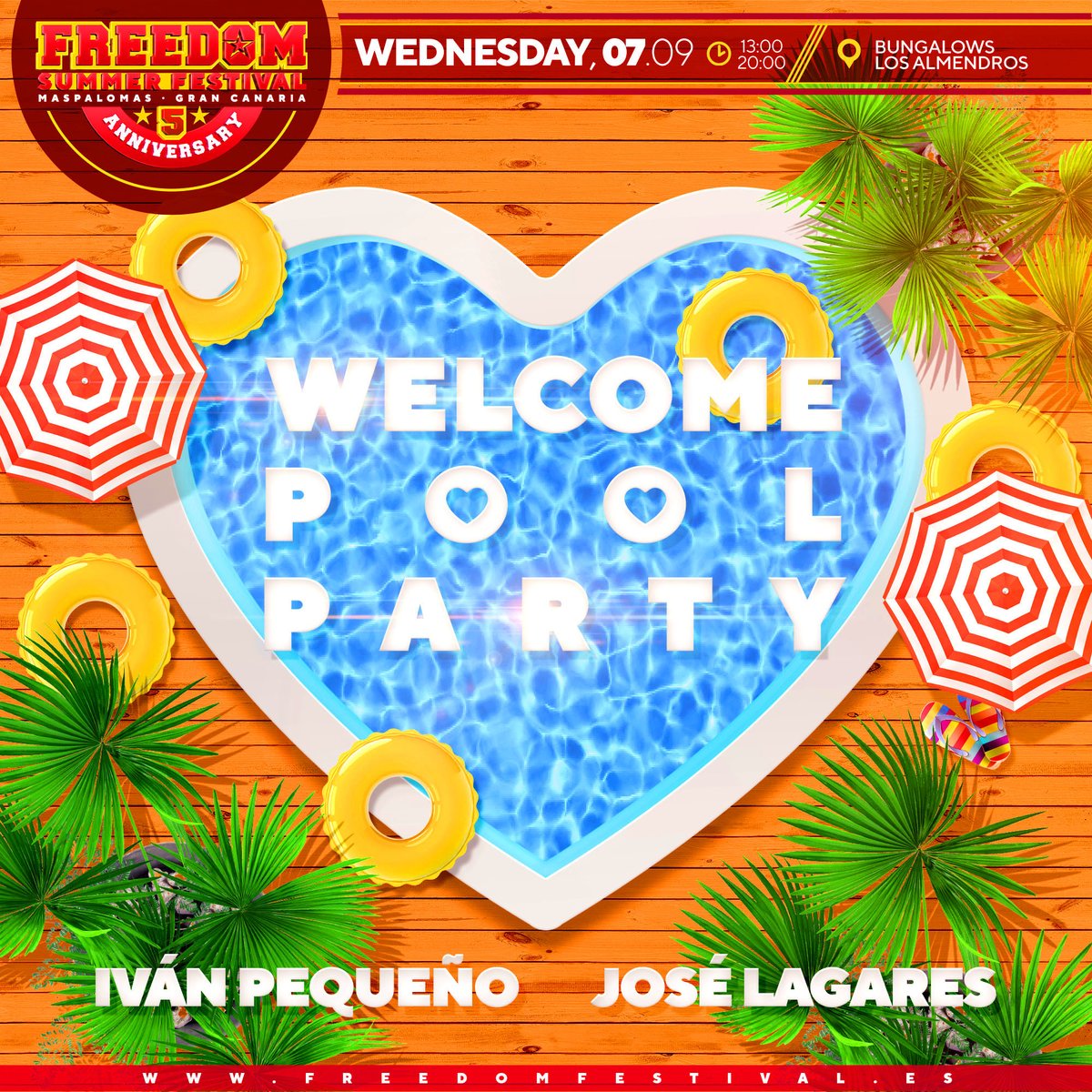 Freedom Summer Festival
7 - 11 September 2022
POOL PARTIES !!
#freedom #summer #gay #lgbtqi #poolparty #pride #orgullo #sundance #icecream #tuttifrutti #festival #maspalomas #grancanaria