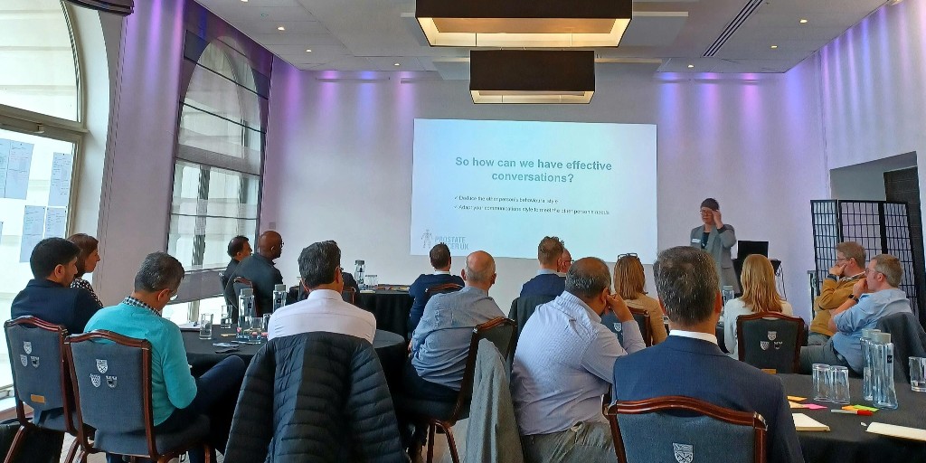 We’re recruiting 20 health professionals from across the UK who want to drive improvement in Palliative and End of Life care for men living with advanced prostate cancer. Find out more 👉 bit.ly/3Ph0wWU