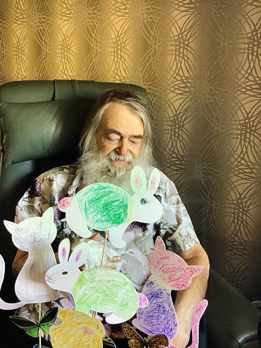 Welcome back to our families visiting and enjoying our garden today, lots going on at Morningside from sensory tactile cushion activity to arts and crafts with ten pin bowling jigsaws walks round the village and music playing songs that trigger memories for residents and staff