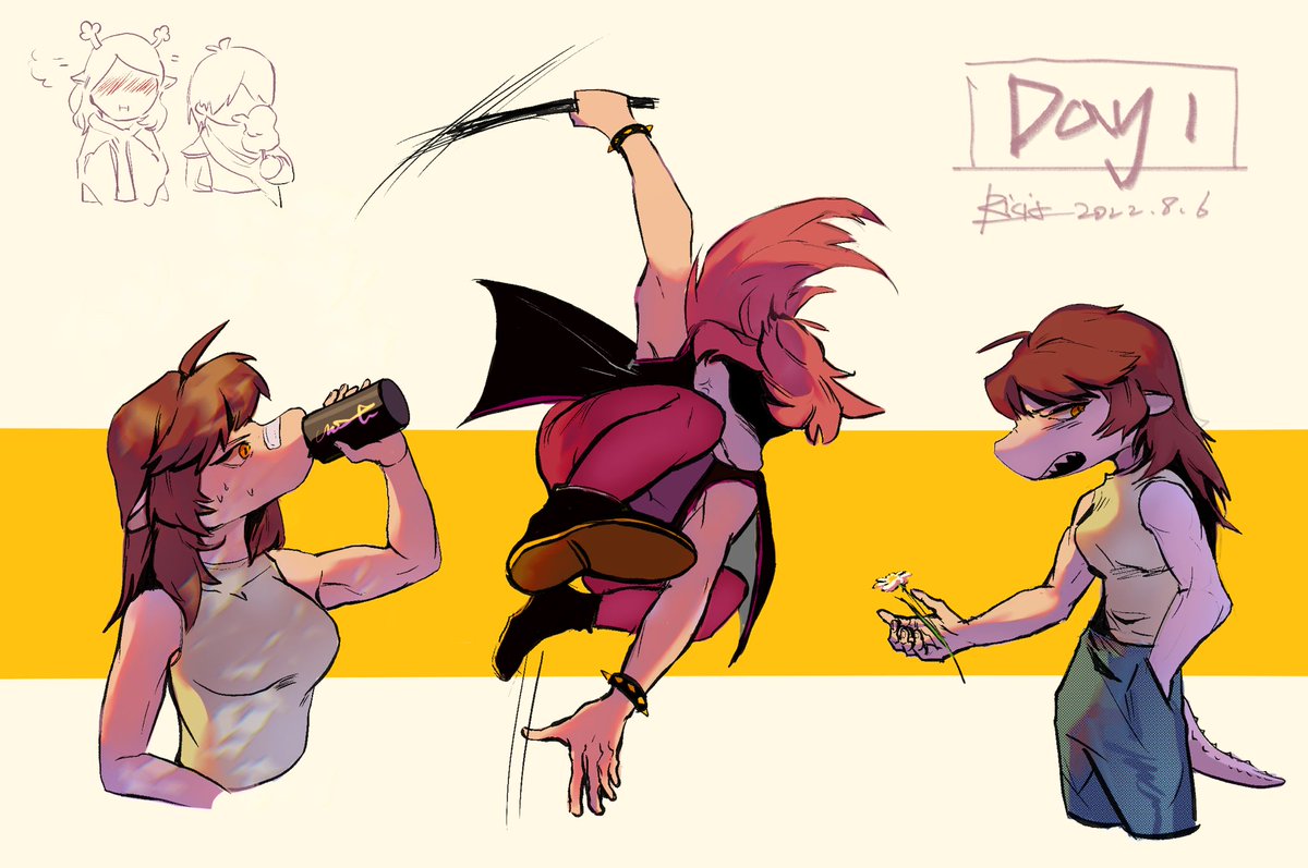 chiye576's tweet photo. #Deltarune_Susie 
#DELTARUNE 
练习时画自己喜欢的人物
心情愉悦 https://t.co/gamR5TJuUu
