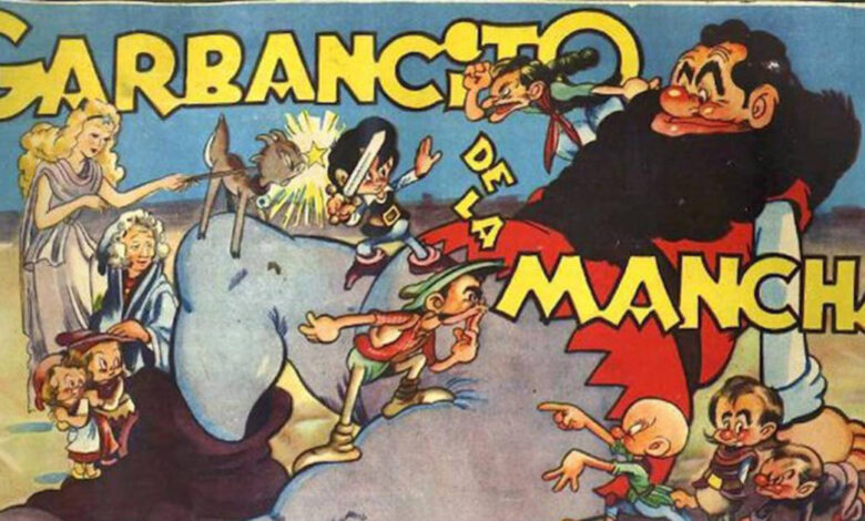 El primer largometraje en color que se hizo en toda Europa se realizó aquí en España. Más exactamente en Barcelona. Es también el primer largometraje animado en nuestro país. Su nombre: Garbancito de la Mancha.
(Va hilo sobre las vicisitudes de la película 👇)