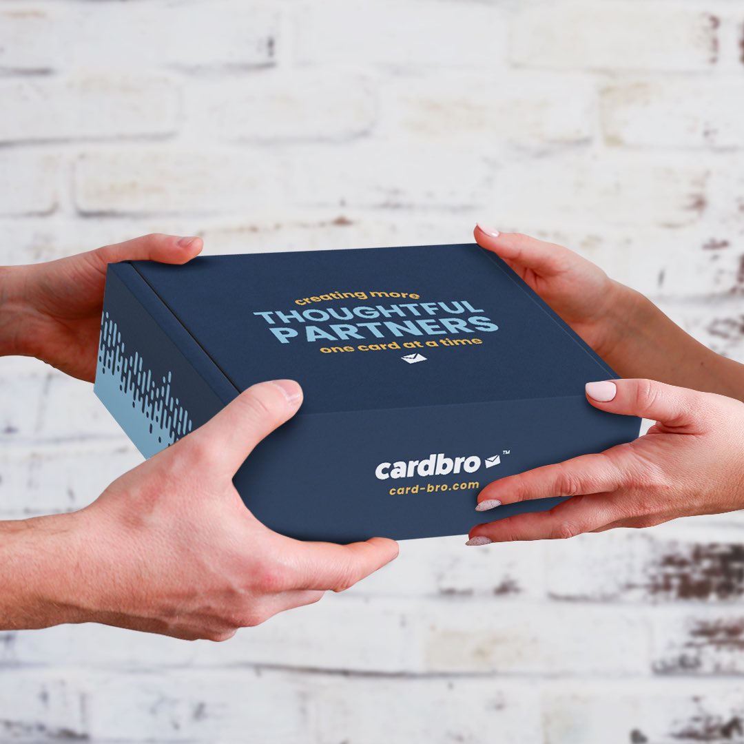 Getting a year's worth of cards delivered to your house for your loved one is high key thoughtful. Good job, bro. #YouGoBro #CardBro #CardBuyingMadeEasy