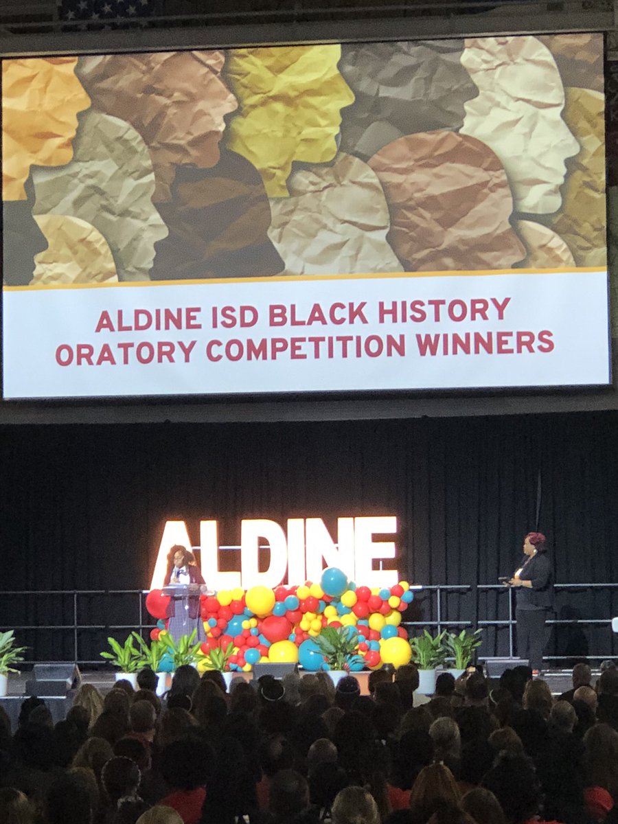 KariDierks's tweet photo. Always one of my favorite parts of #AISDConvocation - student performances‼️ ♥️ @AldineISD https://t.co/ZMRnfPpt7D