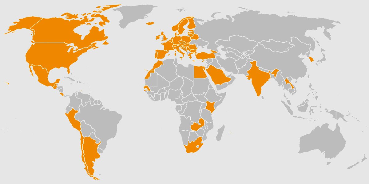 segerfeldt's tweet photo. Jag har besökt 25% av alla världens länder. #beenapp @been_app https://t.co/yXnWhbBSq7