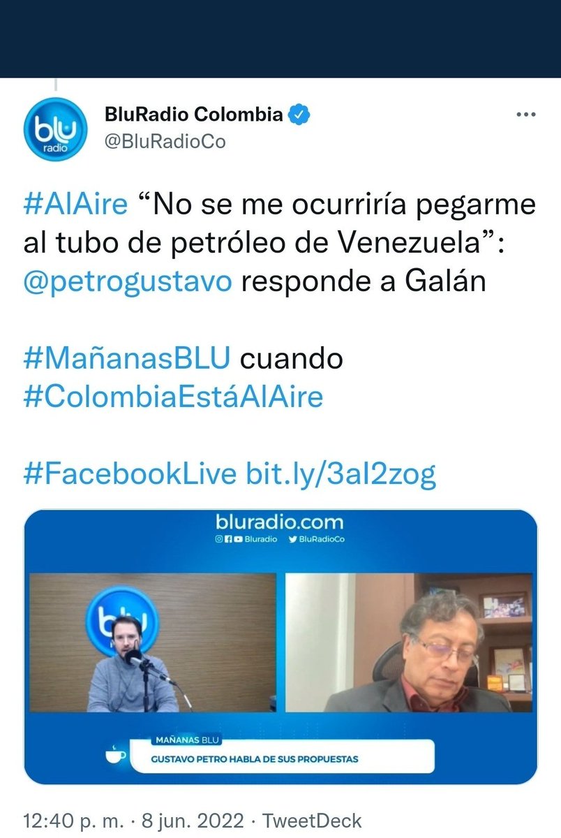 Petrismo Out of Context tweet media