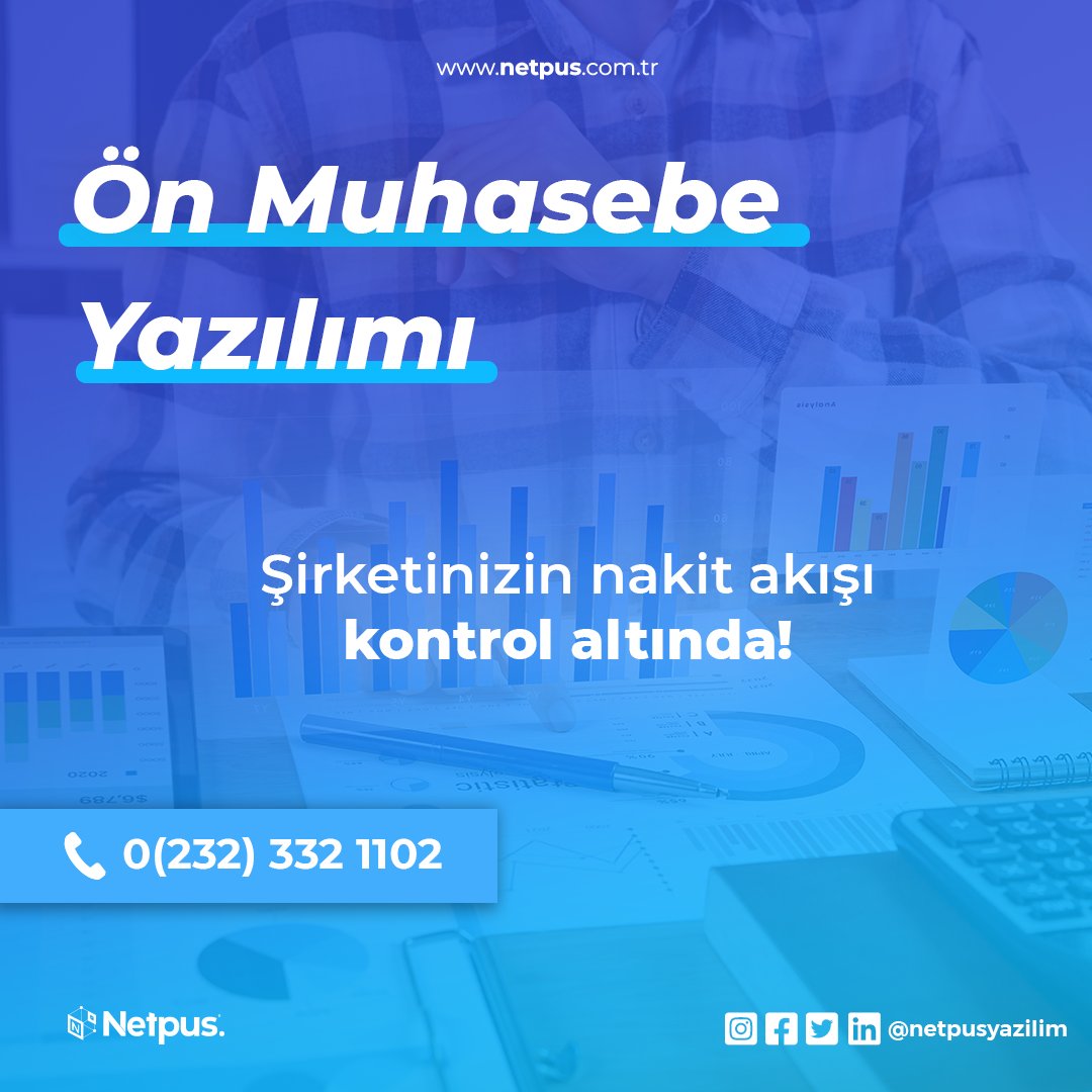 Tamamen sizin için geliştirilmiş ön muhasebe yazılımları ile süreç artık daha hızlı, daha pratik! 

📞 0 (232) 332 1102
📧 info@netpus.com.tr
🌐 netpus.com.tr
#netpus #netpusyazılım #crm #önmuhasebe #yazılım #software #web #application #websoftware