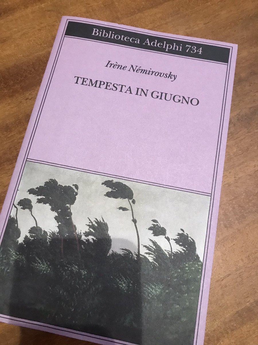 matte_oh67's tweet photo. #tempestaingiugno 
@adelphiedizioni 
Immersi nell'immane tragedia,#Nemirovsky dipinge, come tanti quadri di Boldini (si, siamo fuori tempo ma Parigi…), la piccineria l'eroismo la santità la rassegnazione e il coraggio l'ardore e l'ipocrisia dell’umanità.
Ma io dove mi porrei? https://t.co/ez4YJGrQJe