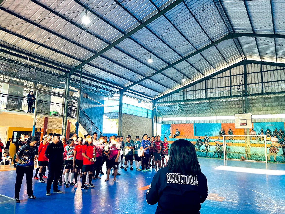 lapas_perempuan's tweet photo. KALAHKAN TIM KANWIL NTT, LAPAS PEREMPUAN KUPANG RAIH JUARA SATU PERTANDINGAN FUTSAL PUTRI ANTAR UPT
Selengkapnya: https://t.co/ewpWnQ3OpK
#KamiPASTI
#KemenkumhamNTT
#LapasCERIA
#HDKD https://t.co/ige71XBu63