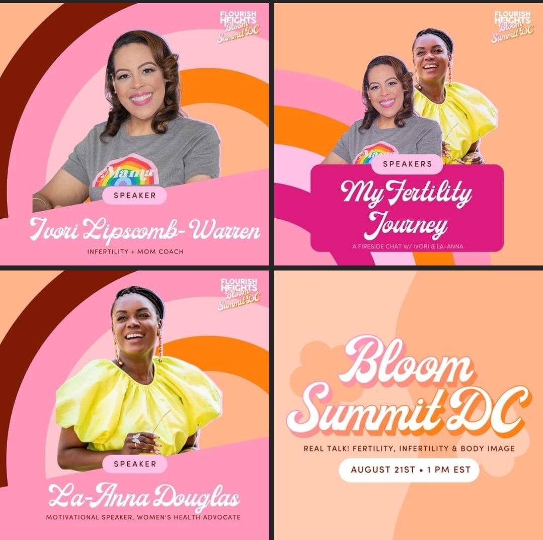 How well do you know your fertility? I’m so excited that Ivori Nicole will be speaking at BLOOM SUMMIT DC on August 21st at beautiful Eaton DC Hotel! Get 5% off using the discount code BLOOMSUMMIT22! Register today at bloomsummitdc.splashthat.com. Seating is limited! #bloomsummitdc