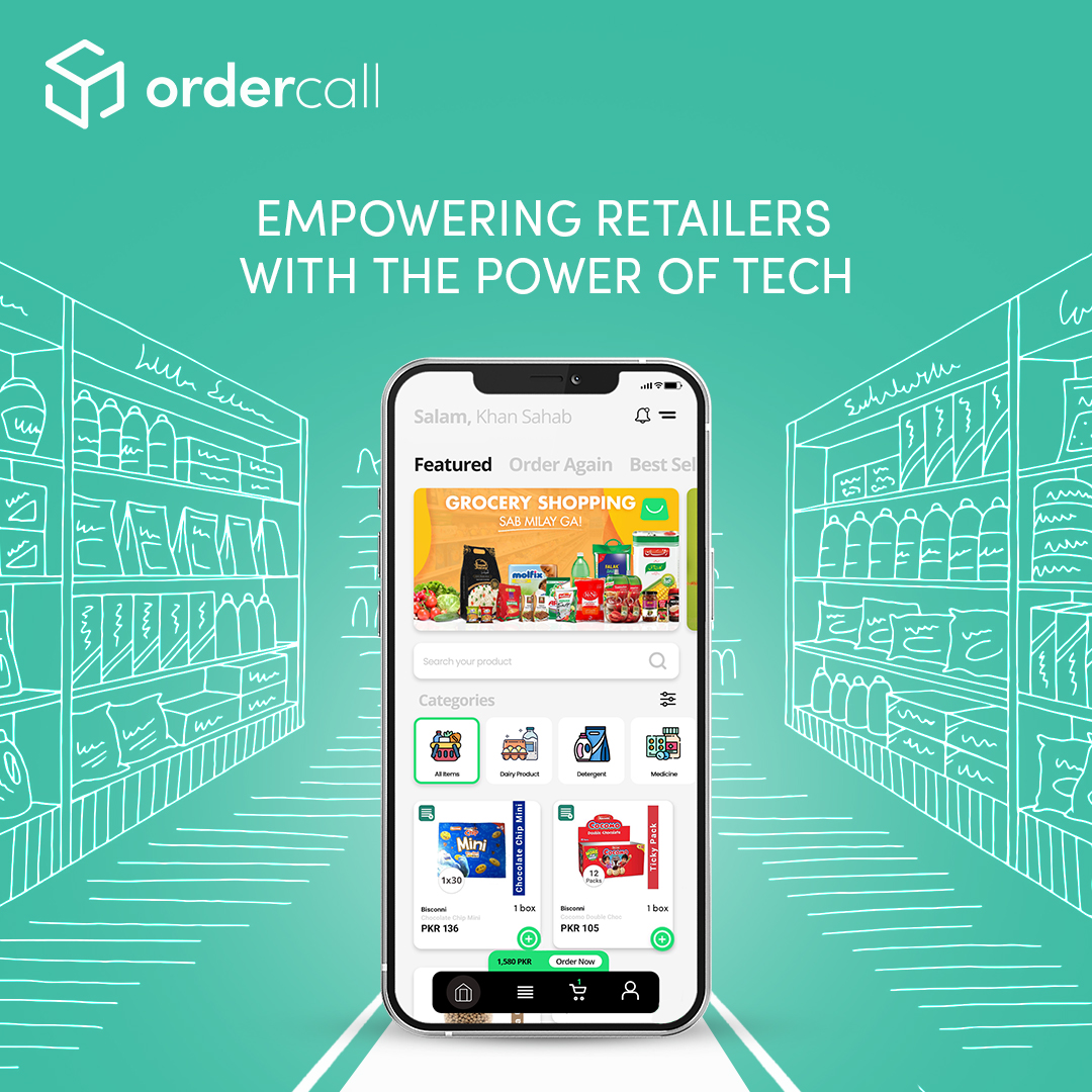 Ordercall_pk's tweet photo. Simplifying technology. Redefining retail.

Through a powerful combination of disruptive tech and customer-driven service, we're enabling Pakistan's #retailers to grow their business and fulfill customers' evolving needs.

 #Ordercall #B2B #Marketplace #eCommerce https://t.co/iqB4yyMY7n