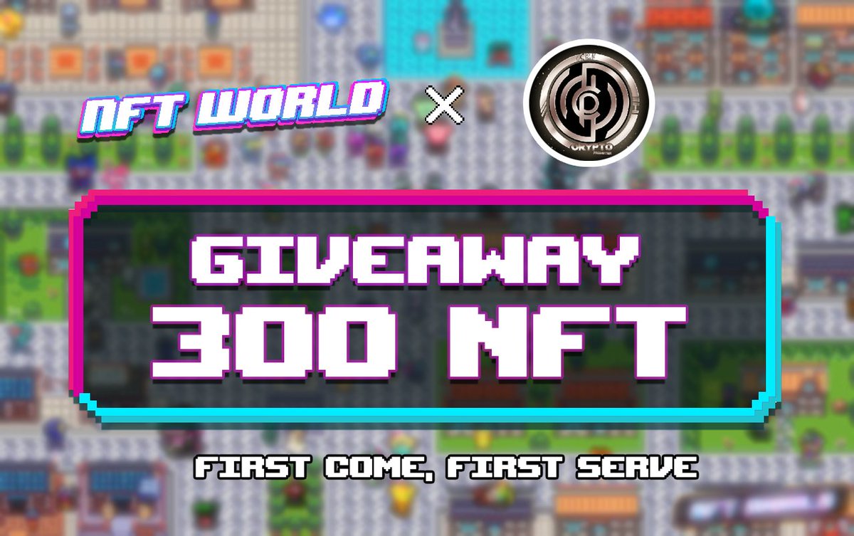 CryptoPromots's tweet photo. 🚀🚀 WE HAVE PARTNERSHIP WITH @0xNFT_World

🥳Prize🥳
 300 NFT 

To Enter⬇️
➡️Follow @CryptoPromots
➡️RT &amp; Tag 3 Firends
➡️FINISH #Gleam task
https://t.co/npdXirKq1P

⏰End 19 AUGUST

#FREEMINT #Giveaway  #Airdrop #NFTs #NFT 
  #NFTGiveaway https://t.co/6Tx3JjbBfe