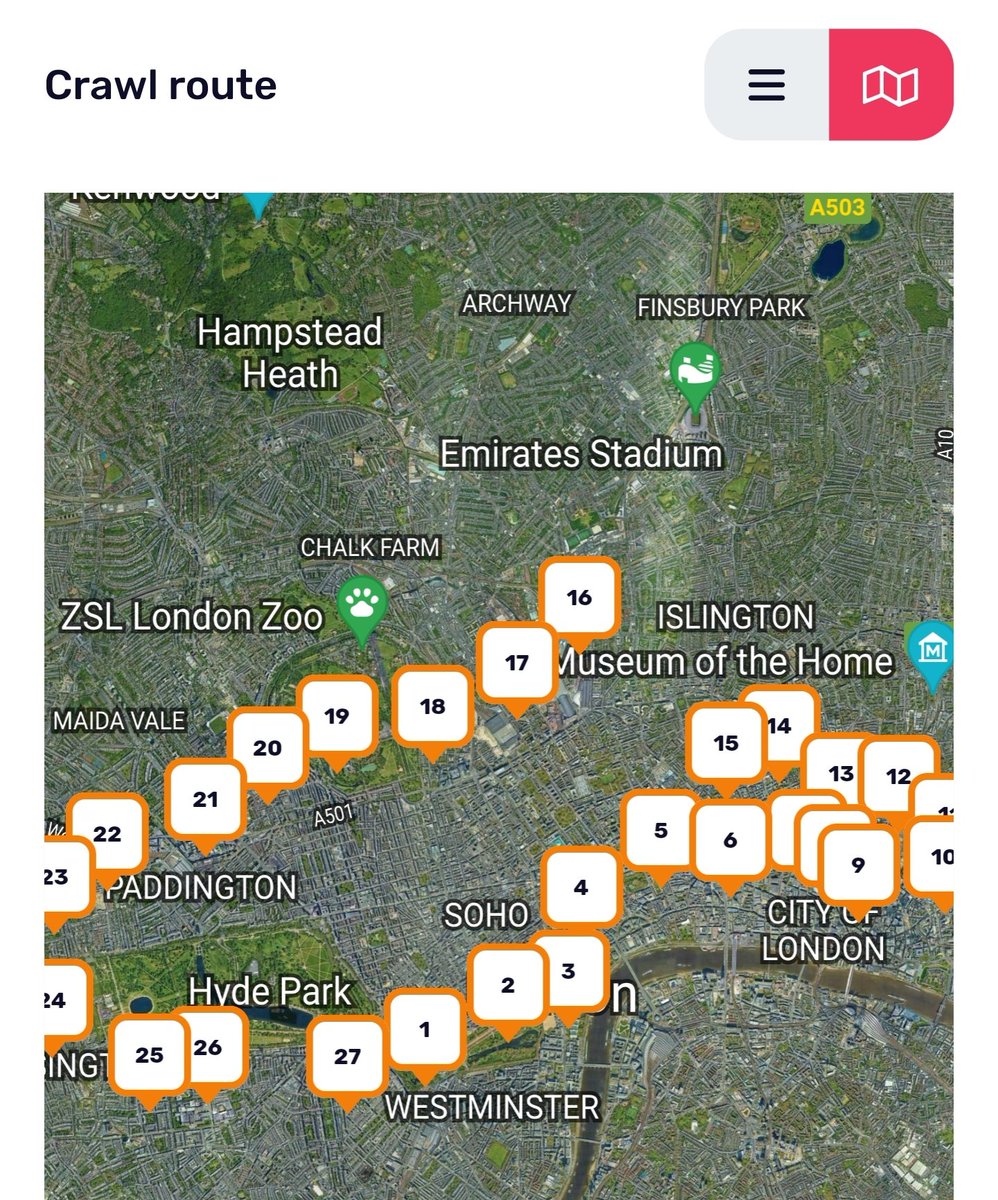 Been running round in circles all week? Well round it off with the ultimate circle line crawl. Will you make it to the end of the line?

Create your own, or find the stops for this bar crawl and many more on the Stagger app.

staggerapp.co.uk

#FridayFeeling #PubCrawl