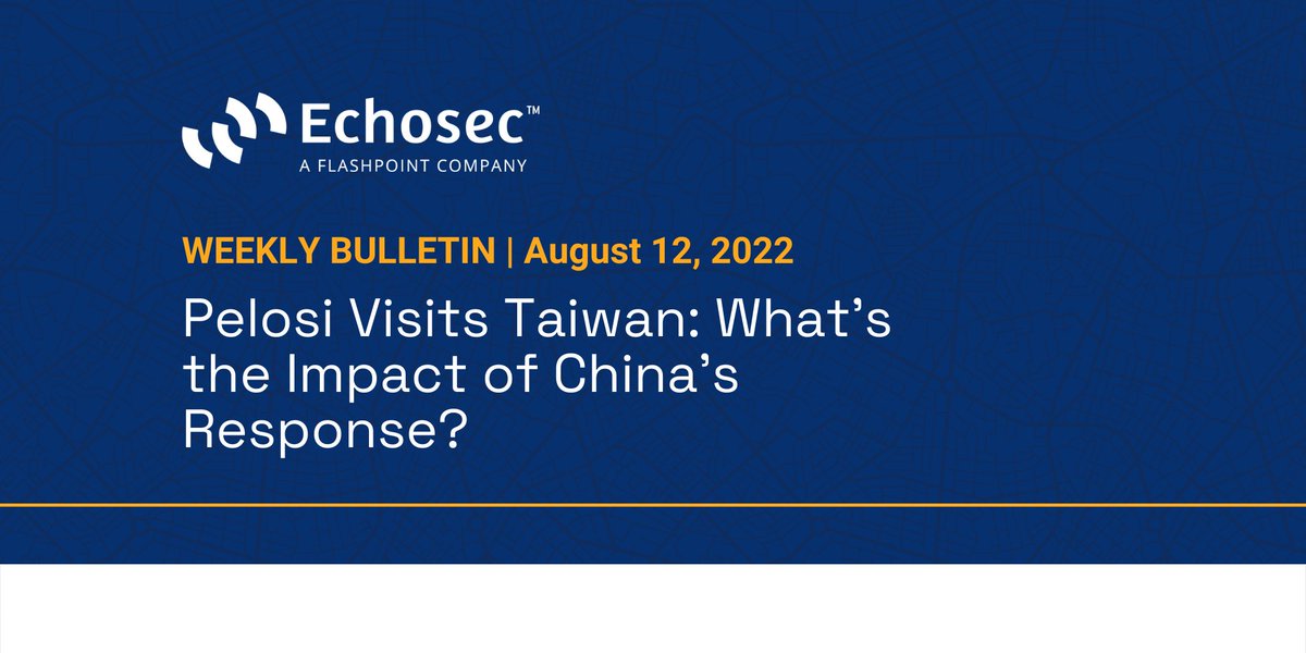 Pelosi Visits Taiwan: What’s the Impact of China’s Response? bit.ly/3SMJvXR