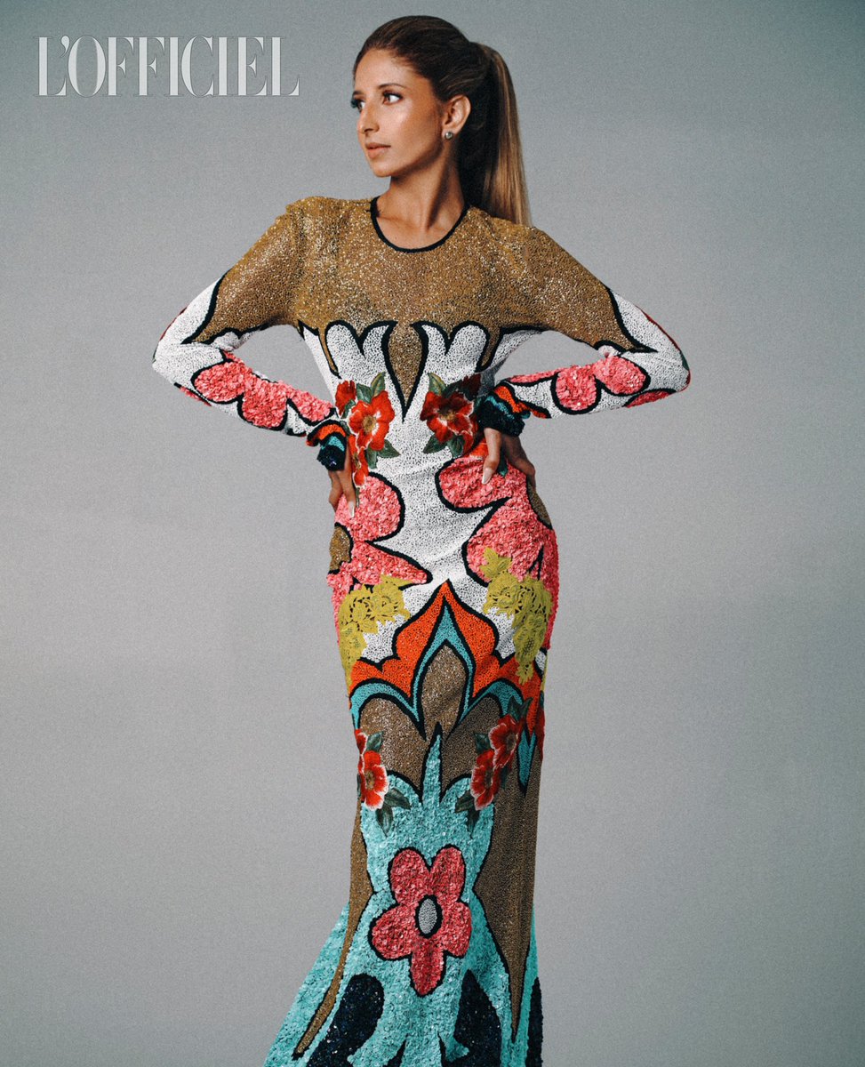 Modelneda's tweet image. Fearlessly Authentic✨ 

Fashion designer: @naeemkhannyc 
Fashion Model : @Modelneda 
Magazine: @lofficielindia 
Photographer: @diane_zhao 
Stylist:  @charliewardstyles 
Hair &amp;amp; Make up Stylist : @lemondy__