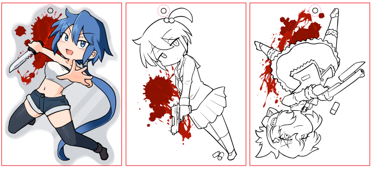 CC三人組はこんな感じ 