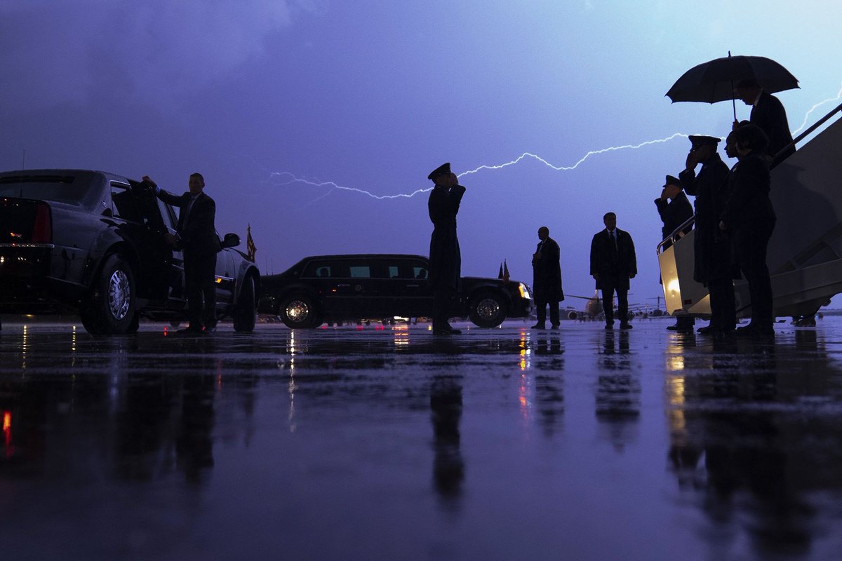 We’re hearing the weather reports 

A storm is coming