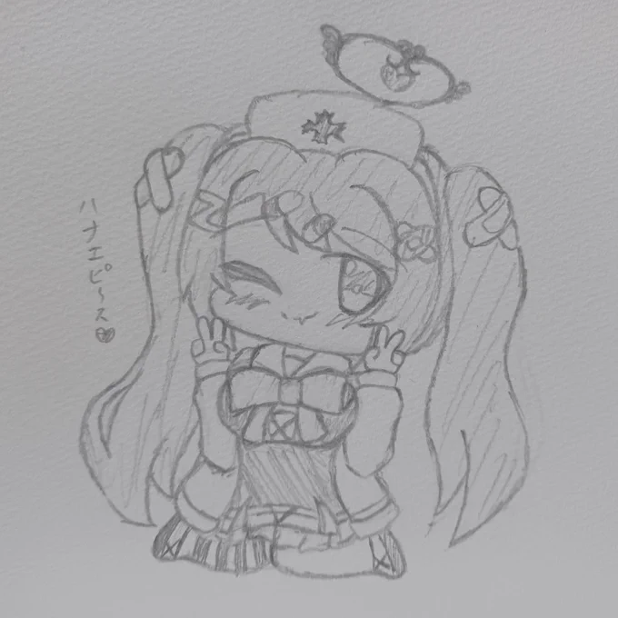 スケッチブックで描いた絵をパソコンで描く。
これが私のやり方_(:3」∠)_ 