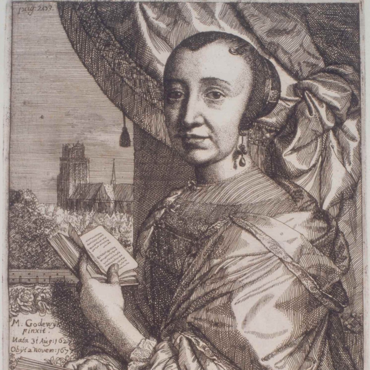 BIOGRAFISCH WOORDENBOEK | Margaretha van Godewijck

Margaretha wordt herinnerd als een verdienstelijke dichteres, glasgraveerster, borduurster, musicus en schilderes. Margaretha werd betiteld als ‘de Dordtse parel’.

Lees meer via 📌:
bit.ly/3S19Z7g

#dordrecht #archief